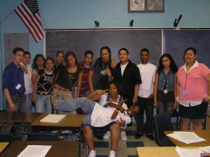 2006-07 Freshmen AM English Class in Dwyer 212